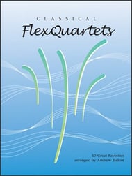 Classical FlexQuartets B-flat Instruments Book EPRINT cover Thumbnail